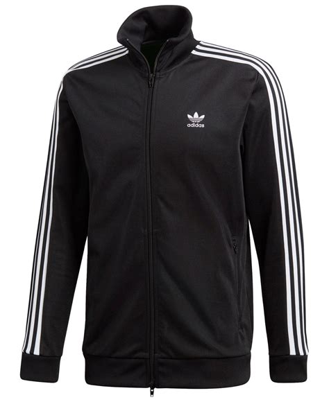 Adidas black track jackets